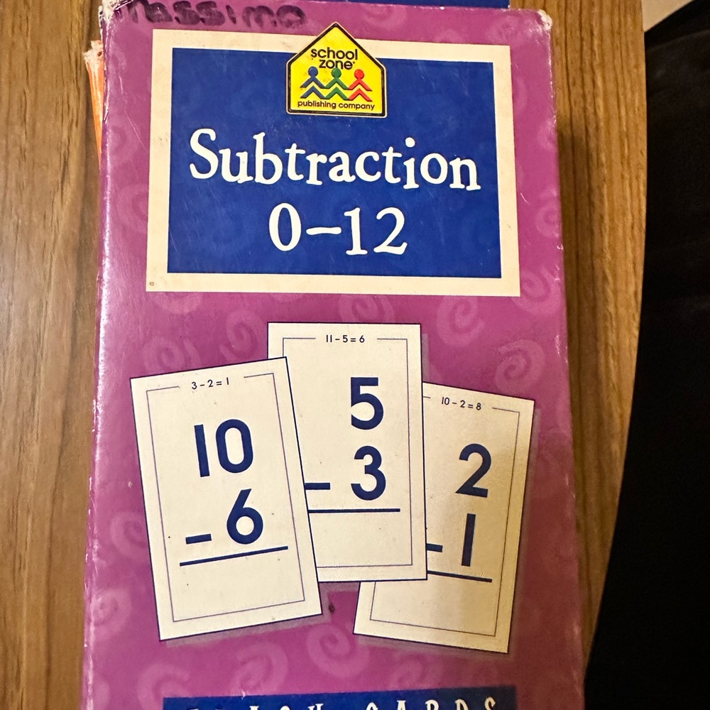 Math Flash Cards - Picture 2 of 8